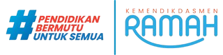 Logo Pendidikan Bermutu Untuk Semua dan Kemendikdasmen Ramah